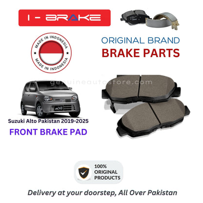 Suzuki Alto Pakistan 2019-2025 Front Brake Pads iBrake Indonesia Genuine