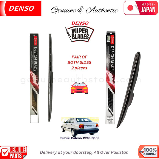 Suzuki Baleno 1996-2002 DENSO JAPAN WIPER BLADE SET in Pakistan. 100% Genuine, Original, Best Price, Cash on Delivery Available