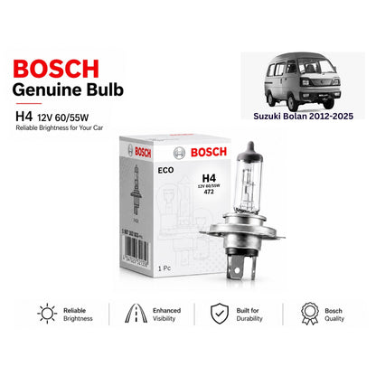 Suzuki Bolan 2012-2025 Headlight Bulb Bosch in Pakistan 