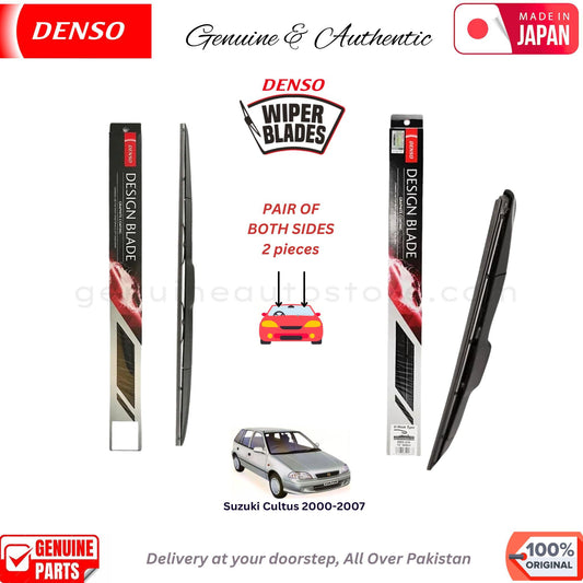 Suzuki Cultus 2000-2007 DENSO JAPAN WIPER BLADE SET in Pakistan. 100% Genuine, Original, Best Price, Cash on Delivery Available
