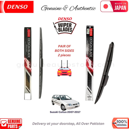 Suzuki Cultus 2007-2017 DENSO JAPAN WIPER BLADE SET in Pakistan. 100% Genuine, Original, Best Price, Cash on Delivery Available