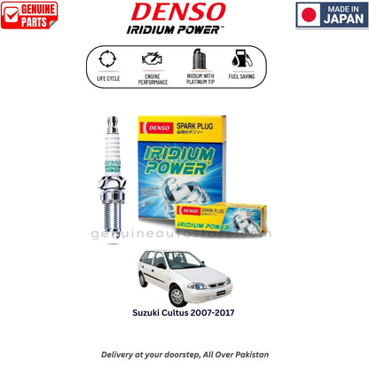 Suzuki Cultus 2007-2017 Denso Iridium Spark Plug in Pakistan, 100% Genuine, Reliable, Best Price, Cash on Delivery Available 