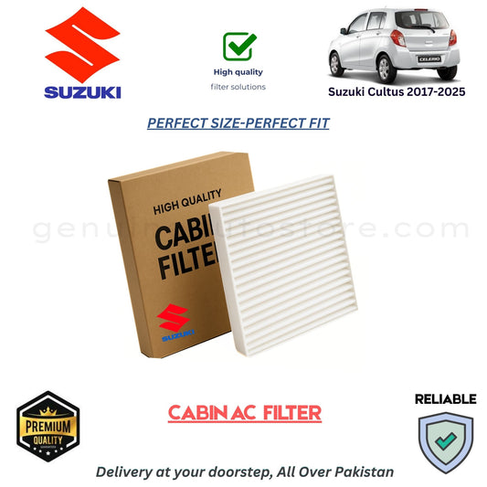 Suzuki Cultus 2017-2025 CABIN AC FILTER in Pakistan. 100% Genuine, Reliable, Best Price, Cash on Delivery Available  