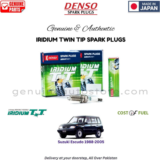 Suzuki Escudo 1988-2005 DENSO IRIDIUM TWIN TIP SPARK PLUG in Pakistan, 100% Genuine, Reliable, Best Price, Cash on Delivery Available