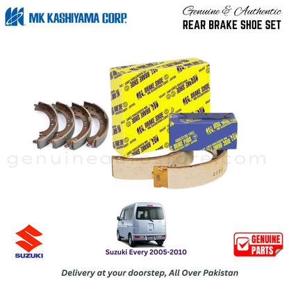 Suzuki Every 2005-2010 MK JAPAN REAR BRAKE SHOE SET in Pakistan. 100% Genuine, Reliable, Best Price, Cash on Delivery Available