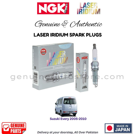 Suzuki Every 2005-2010 NGK LASER IRIDIUM SPARK PLUGS in Pakistan. 100% Genuine, Reliable, Best Price, Cash on Delivery Available
