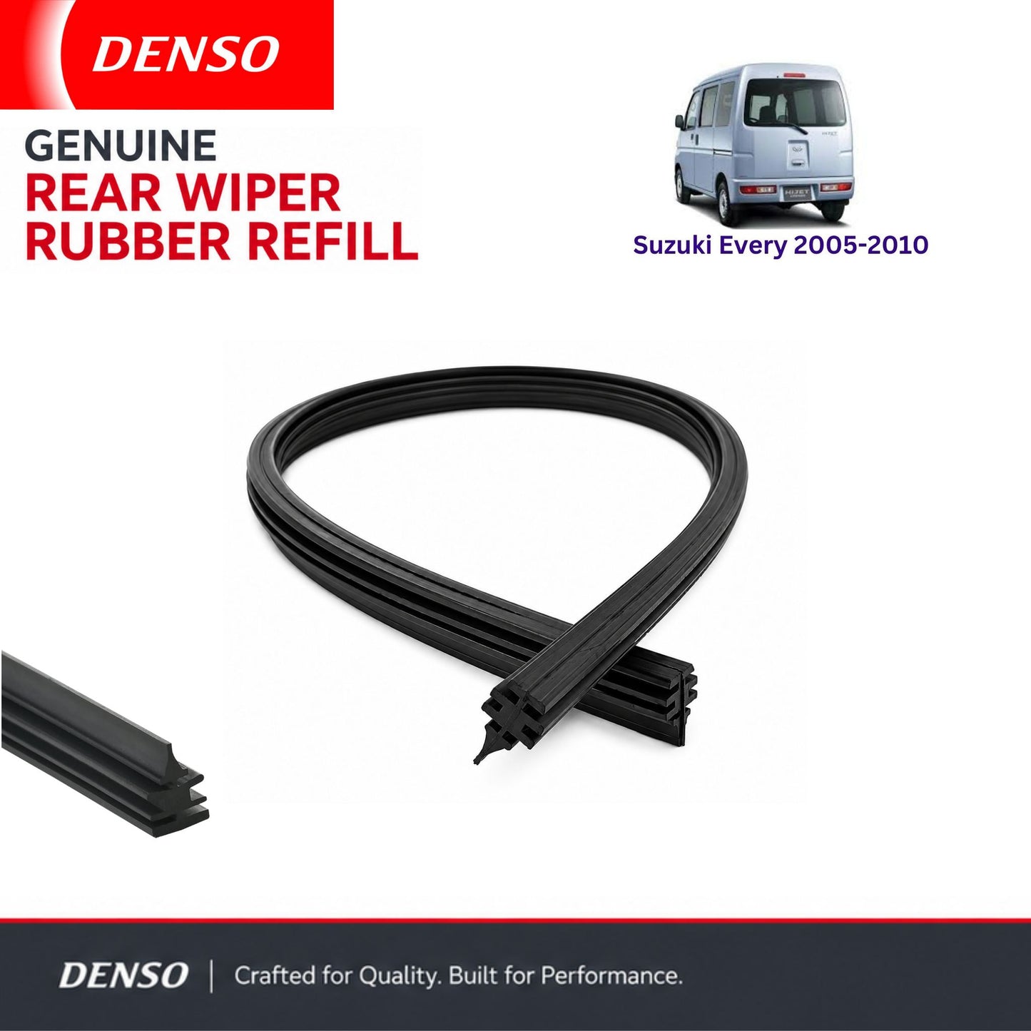 Denso Genuine rear wiper rubber for Suzuki Every 2005-2010