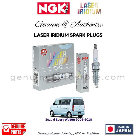Suzuki Every Wagon 2005-2010 NGK LASER IRIDIUM SPARK PLUGS in Pakistan. 100% Genuine, Reliable, Best Price, Cash on Delivery Available