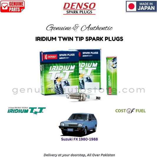 Suzuki FX 1980-1988 DENSO IRIDIUM TWIN TIP SPARK PLUG in Pakistan, 100% Genuine, Reliable, Best Price, Cash on Delivery Available