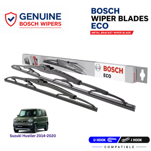 Bosch Genuine metal front wiper set for Suzuki Hustler 2014-2020, pair of two