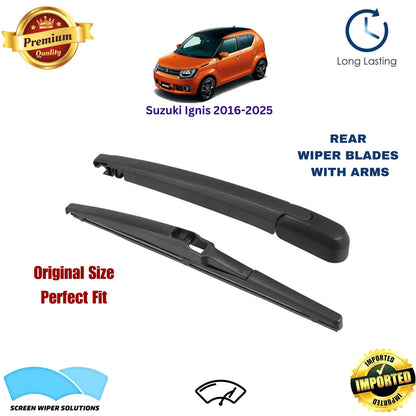 Suzuki Ignis 2016-2025 Rear Wiper Blade with Arm in Pakistan