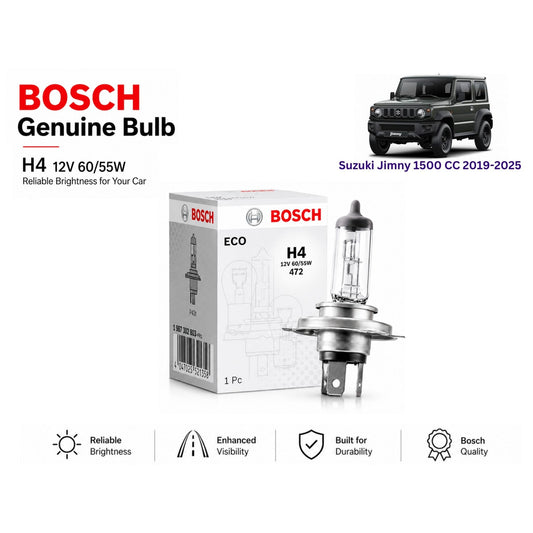 Suzuki Jimny 1500 Cc 2019-2025 Headlight Bulb Bosch in Pakistan