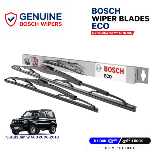 Bosch Genuine metal front wiper set for Suzuki Jimny 660 2008-2019, pair of two