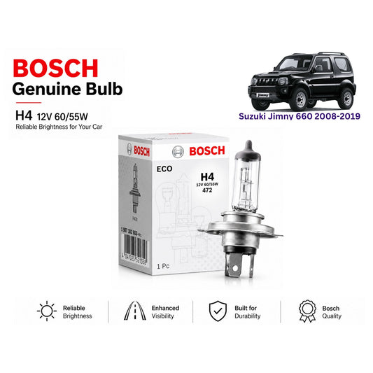 Suzuki Jimny 660 2008-2019 Headlight Bulb Bosch  in Pakistan 