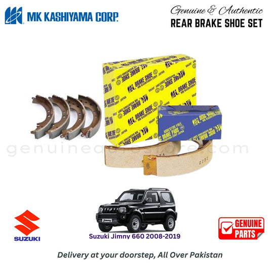 Suzuki Jimny 660 2008-2019 MK JAPAN REAR BRAKE SHOE SET in Pakistan. 100% Genuine, Reliable, Best Price, Cash on Delivery Available