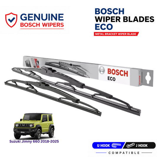 Bosch Genuine metal front wiper set for Suzuki Jimny 660 2018-2025, pair of two