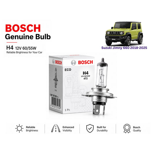 Suzuki Jimny 660 2018-2025 Headlight Bulb Bosch in Pakistan