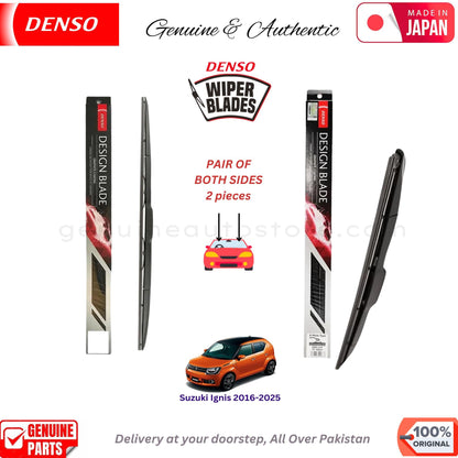 Suzuki Lgnis 2016-2025 DENSO JAPAN WIPER BLADE SET in Pakistan. 100% Genuine, Original, Best Price, Cash on Delivery Available
