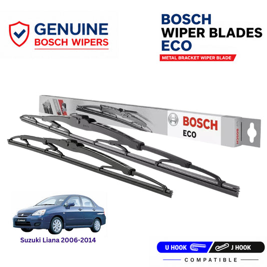 Bosch Genuine metal front wiper set for Suzuki Liana 2006-2014, pair of two