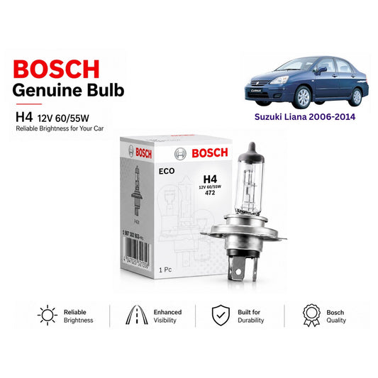 Suzuki Liana 2006-2014 Headlight Bulb Bosch in Pakistan