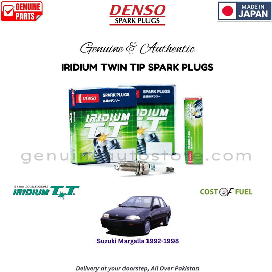 Suzuki Margalla 1992-1998 DENSO IRIDIUM TWIN TIP SPARK PLUG in Pakistan, 100% Genuine, Reliable, Best Price, Cash on Delivery Available   
