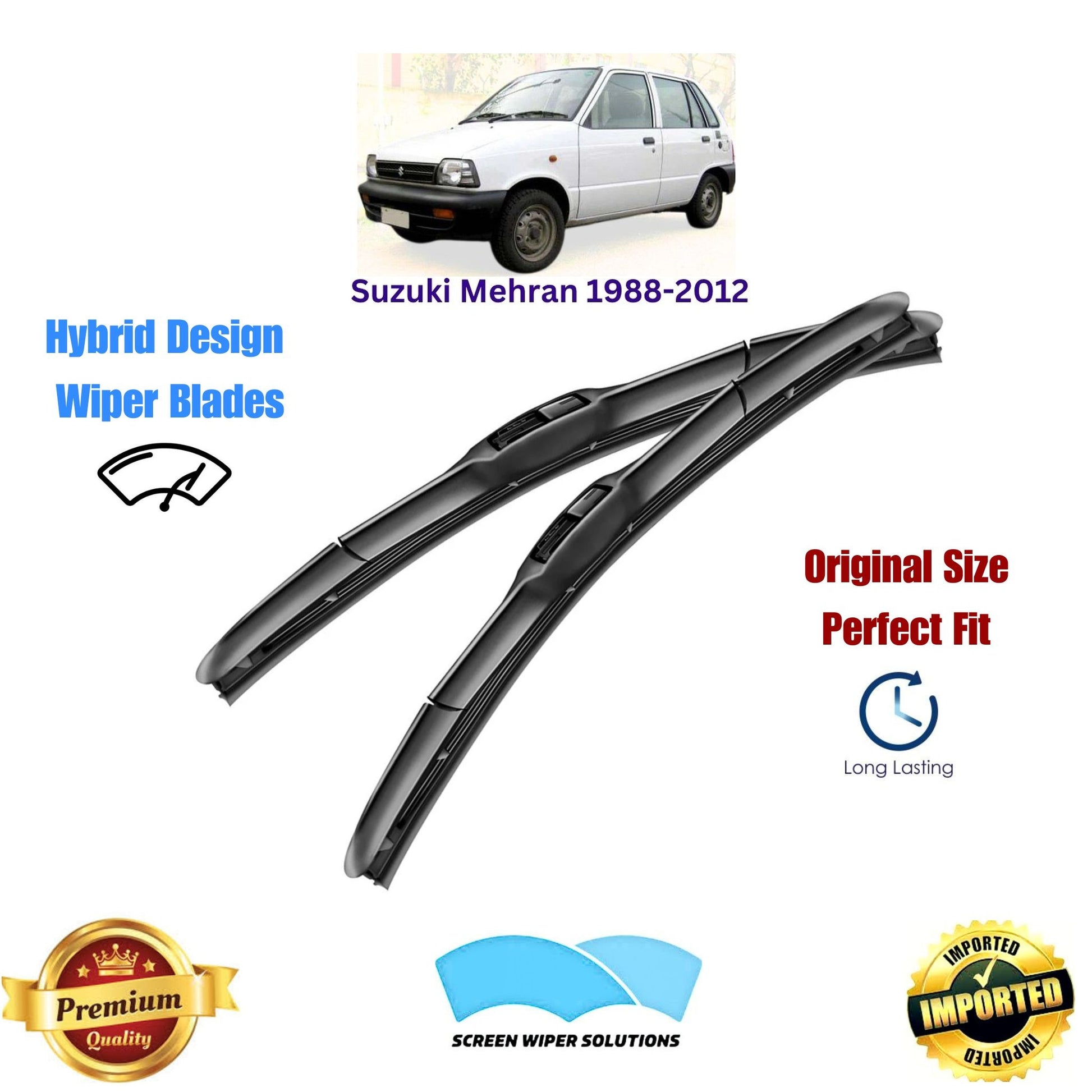 Suzuki Mehran 1998-2012_Aero_Soft_Wiper_Blade_Set_in_Pakistan