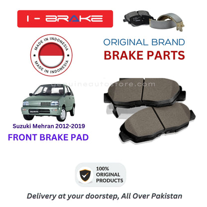Suzuki Mehran 2012-2019 Front Brake Pads iBrake Indonesia Genuine