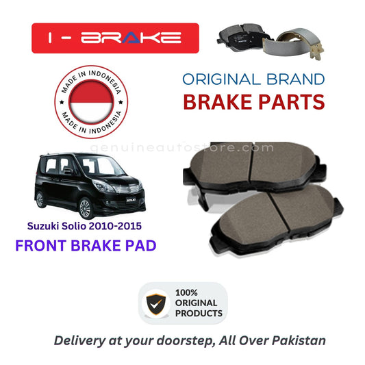 Suzuki Solio 2010-2015 Front Brake Pads iBrake Indonesia Genuine