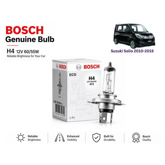 Suzuki Solio 2010-2015 Headlight Bulb Bosch in Pakistan 