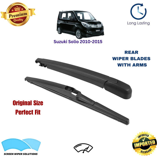 Suzuki Solio 2010-2015 Rear Wiper Blade with Arm in Pakistan