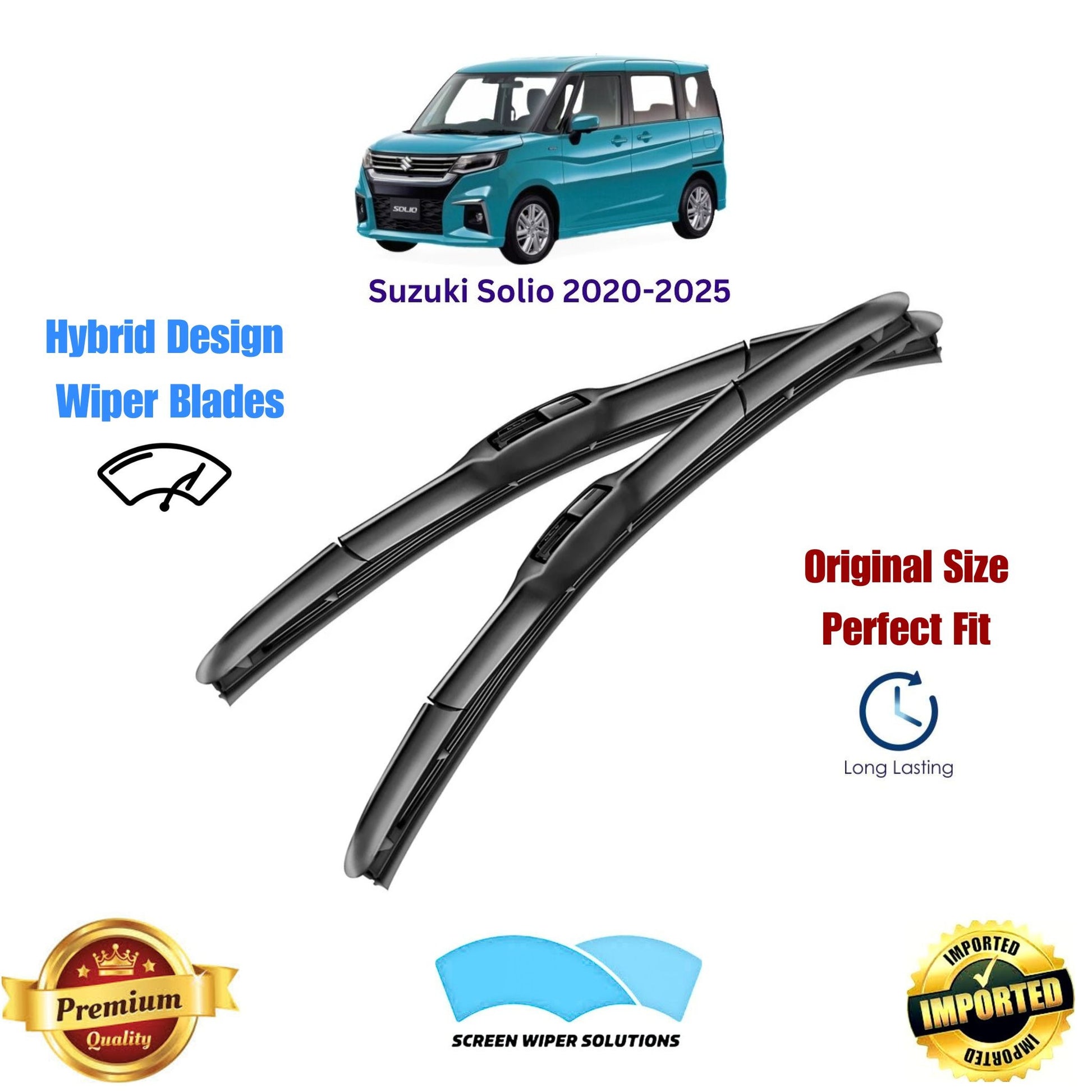 Suzuki Solio 2020-2025_Aero_Soft_Wiper_Blade_Set_in_Pakistan