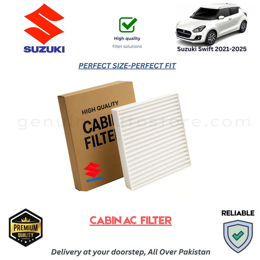 Suzuki Swift 2021-2025 CABIN AC FILTER in Pakistan. 100% Genuine, Reliable, Best Price, Cash on Delivery Available  