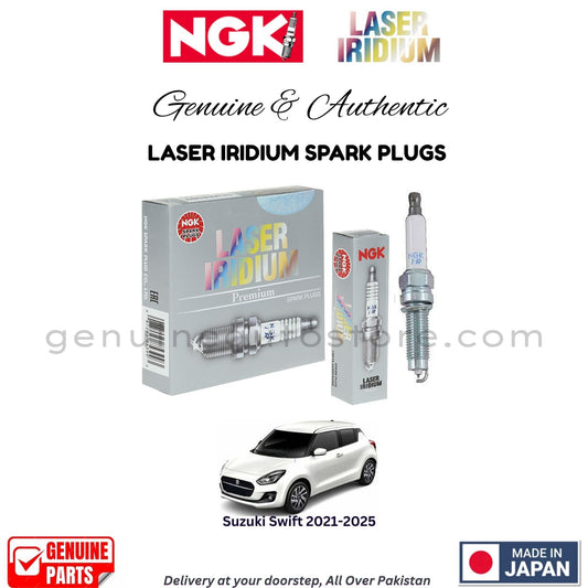 Suzuki Swift 2021-2025 NGK LASER IRIDIUM SPARK PLUGS in Pakistan. 100% Genuine, Reliable, Best Price, Cash on Delivery Available