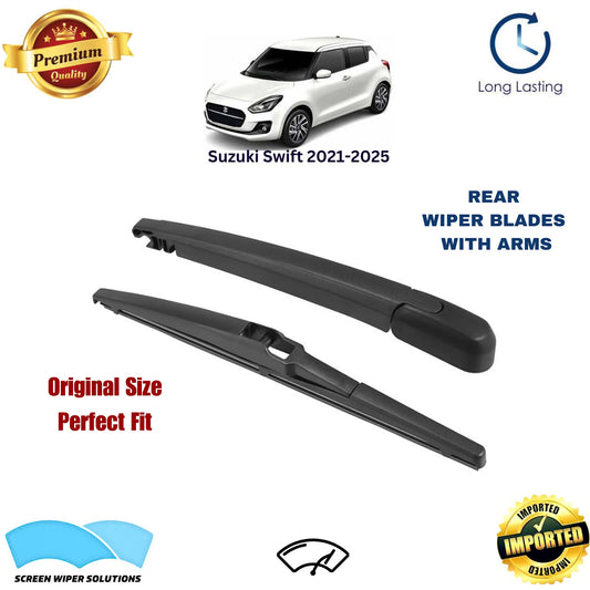 Suzuki Swift 2021-2025 Rear Wiper Blade with Arm in Pakistan