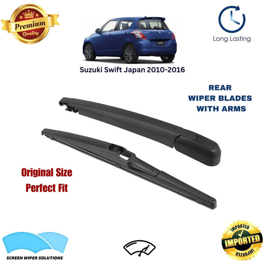 Suzuki Swift Japan 2010-2016 Rear Wiper Blade with Arm in Pakistan