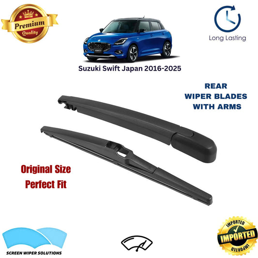 Suzuki Swift Japan 2016-2025 Rear Wiper Blade with Arm in Pakistan