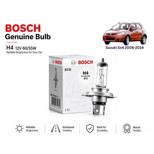 Suzuki Sx4 2006-2014 Headlight Bulb Bosch in Pakistan