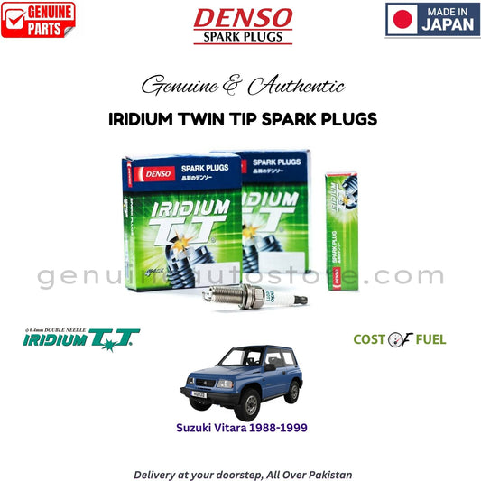 Suzuki Vitara 1998-1999 DENSO IRIDIUM TWIN TIP SPARK PLUG in Pakistan, 100% Genuine, Reliable, Best Price, Cash on Delivery Available   

