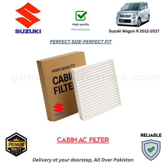 Suzuki Wagon R 2012-2017 CABIN AC FILTER in Pakistan. 100% Genuine, Reliable, Best Price, Cash on Delivery Available  