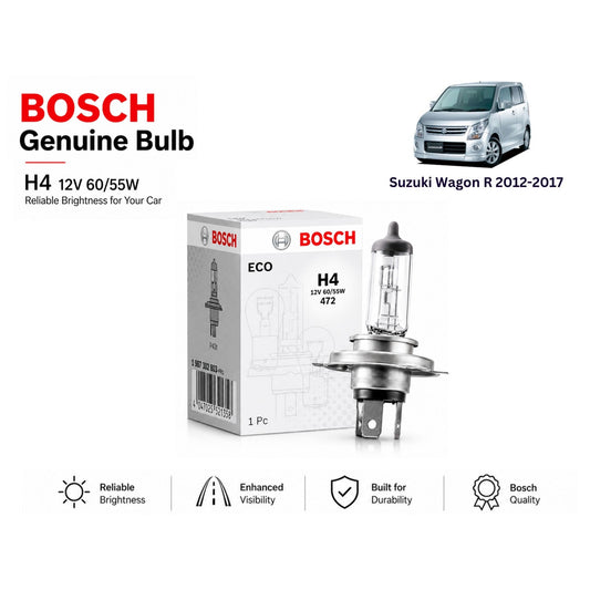 Suzuki Wagon R 2012-2017 Headlight Bulb Bosch in Pakistan