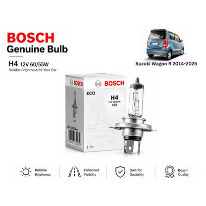Suzuki Wagon R 2014-2025 Headlight Bulb Bosch in Pakistan