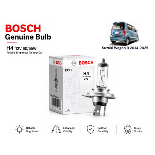 Suzuki Wagon R 2014-2025 Headlight Bulb Bosch in Pakistan