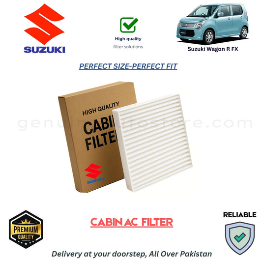 Suzuki Wagon R FX CABIN AC FILTER in Pakistan. 100% Genuine, Reliable, Best Price, Cash on Delivery Available  