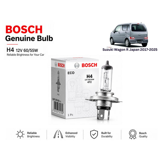 Suzuki Wagon R Japan 2017-2025 Headlight Bulb Bosch in Pakistan 