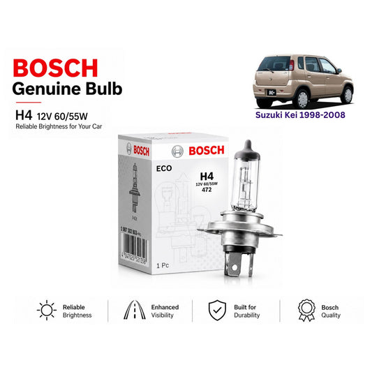Suzuki kei 1998-2008 Headlight Bulb Bosch in Pakistan