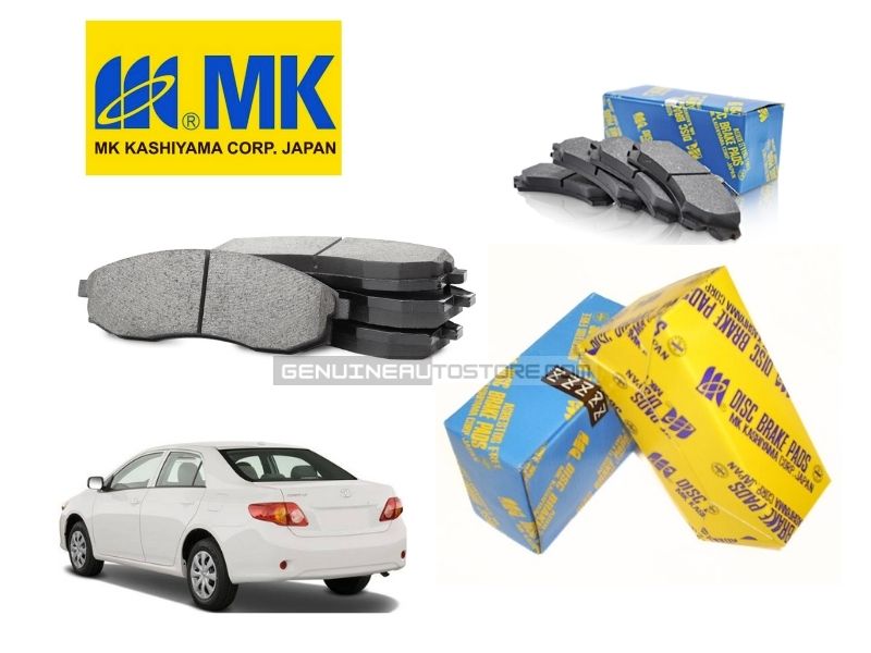 Toyota Corolla 2008-2014 - Front Disc Brake Pads - MK Japan