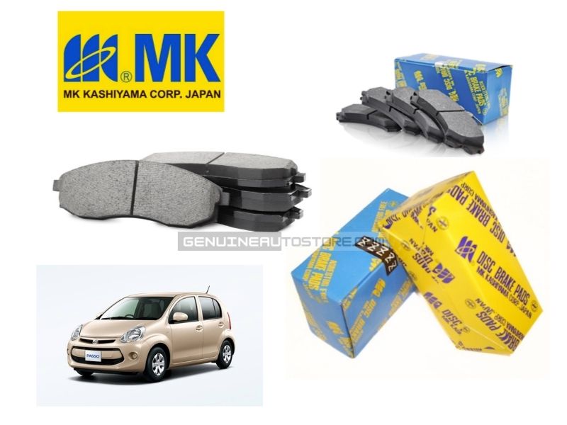 Toyota Passo 2010-2016 - Front Disc Brake Pads - MK Japan