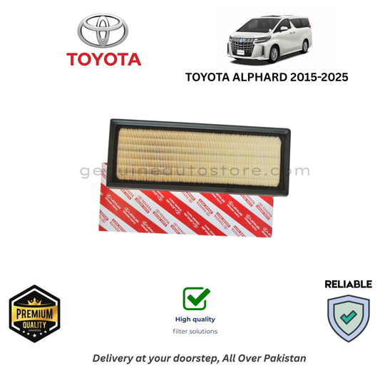TOYOTA ALPHARD  2015-2025  Air Filter Premium Quality in Pakistan, 100% Genuine, Reliable, Best Price, Cash on Delivery 