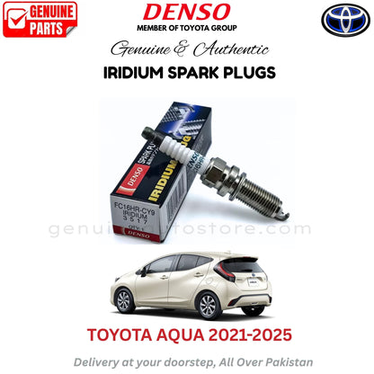 TOYOTA AQUA 2021-2025 Denso Iridium Spark Plug in Pakistan, 100% Genuine, Reliable, Best Price, Cash on Delivery Available