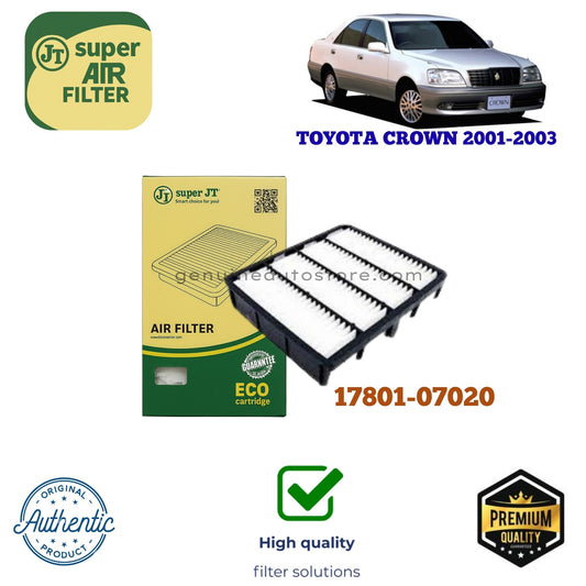 TOYOTA CROWN 2001-2003 Air Filter Super JT 17801-07020 in Pakistan